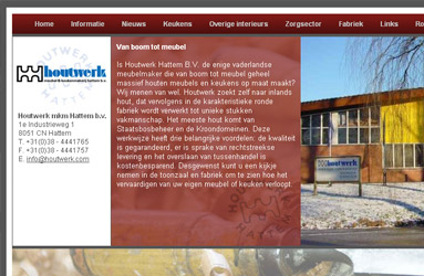 Open de website Houtwerk Hattem