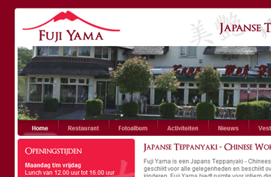 Open de website Restaurant Fuji Yama